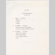Agenda for New England Chapter of the JACL 4/14/1981 meeting with attached memo (ddr-densho-523-767)