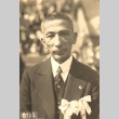 A man with ribbons on chest (ddr-njpa-4-126)