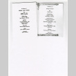 Copies of funeral programs for Sonoko Riusaki and George Riusaki (ddr-densho-329-1115)