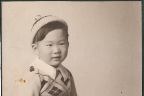 Portrait of young boy (ddr-densho-523-236)