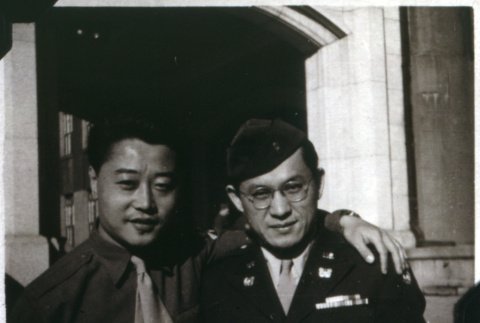 Man and soldier (ddr-densho-1007-704)