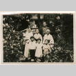 Portrait of family in garden (ddr-densho-426-1543)