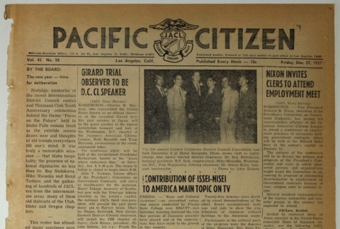 Pacific Citizen, Vol. 45, No. 26 (December 27, 1957) (ddr-pc-29-52)