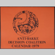 Anti-Bakke Decision Coalition Calendar- 1979 (ddr-densho-444-76)