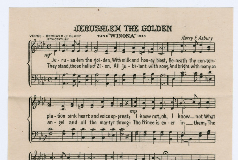 Jerusalem the Golden (ddr-densho-335-103)