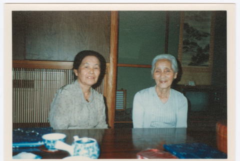 Mitsuye Yabe and Friend (ddr-ohs-1-190)