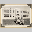 Five men at the University of Idaho (ddr-densho-542-455)