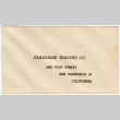 Blank Takahashi Company envelope (ddr-densho-424-270)