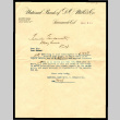 Letter from National Bank of D.O. Mills & Co. to Takaichi Tsukamoto, February 13, 1920 (ddr-csujad-55-1290)