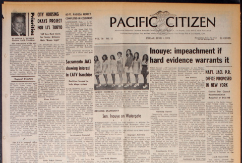 Pacific Citizen, Vol. 76, No. 21, (June 1, 1973) (ddr-pc-45-21)