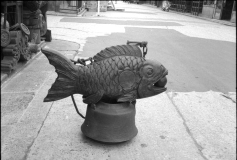 Fish shaped bell (ddr-densho-426-2325)