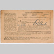Notice of Selective Service Classification (ddr-densho-329-1032)