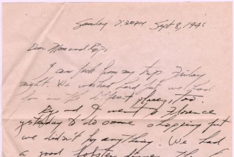 Letter from Tadashi Ishida to Mr. & Mrs. Y Ishida (ddr-densho-535-393)