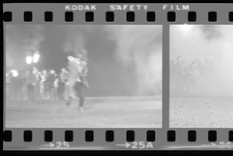 Negative film strip for Farewell to Manzanar scene stills (ddr-densho-317-196)