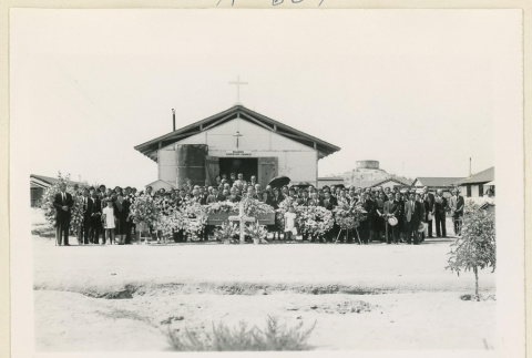 Funeral for Toyo Nikaido (ddr-densho-37-1597)
