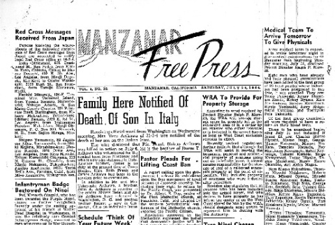 Manzanar Free Press Vol. 6 No. 10 (July 29, 1944) (ddr-densho-125-258)