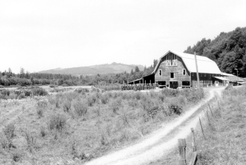 Current view of barn on former Issei dairy farm (ddr-densho-35-37)