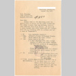 Letter sent to T.K. Pharmacy from  Manzanar concentration camp (ddr-densho-319-413)