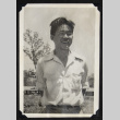 Portrait of a smiling man (ddr-densho-542-719)