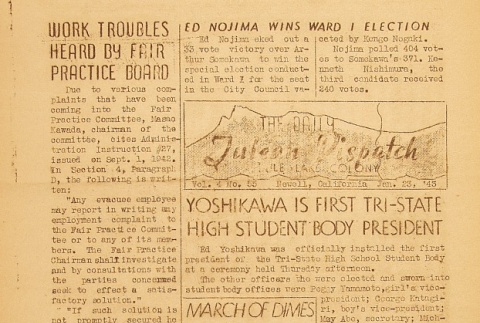 Tulean Dispatch Vol. 4 No. 55 (January 23, 1943) (ddr-densho-65-141)