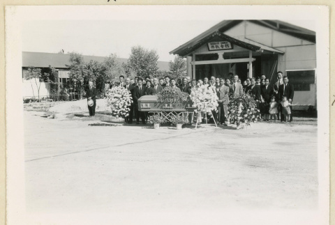 Funeral for Kiyokichi Kikuchi (ddr-densho-37-1663)