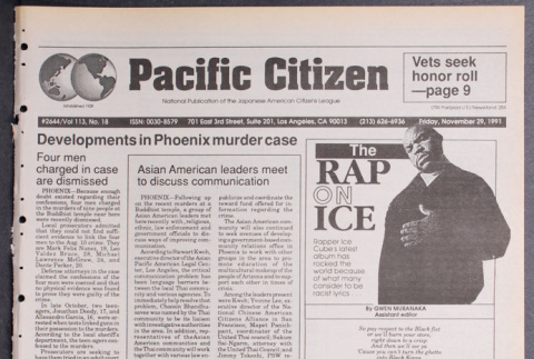 Pacific Citizen, Vol. 113, No. 18 [November 29, 1991] (ddr-pc-63-43)