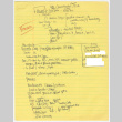 Kaneko interview notes (ddr-densho-1007-912)