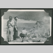 3 men roasting chickens (ddr-densho-540-66)