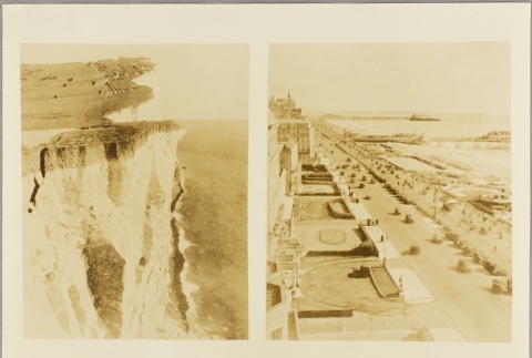 Photos of the cliffs and town of Brighton (ddr-njpa-13-262)
