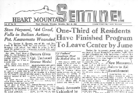 Heart Mountain Sentinel Vol. IV No. 20 (May 12, 1945) (ddr-densho-97-232)