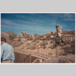 Natural landscaping beyond fence (ddr-densho-377-1691)