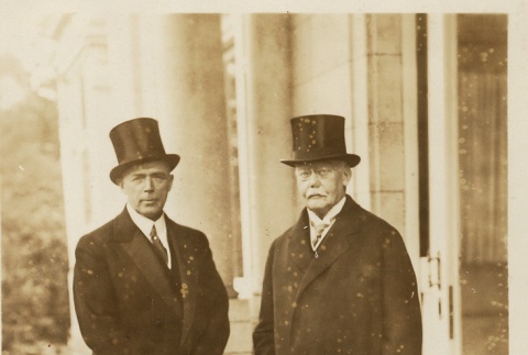 Two men standing outside (ddr-njpa-1-2571)
