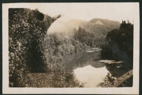 A typical scenery taken from the bridge (ddr-densho-378-103)