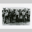 Four men with horses (ddr-densho-1007-356)