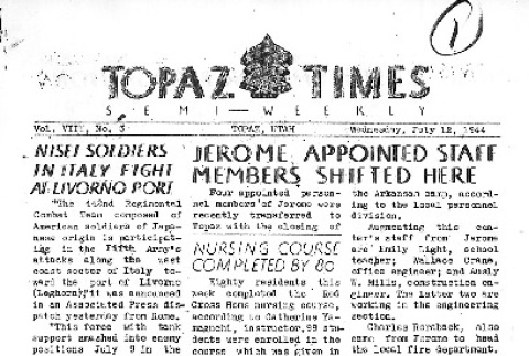 Topaz Times Vol. VIII No. 3 (July 12, 1944) (ddr-densho-142-323)