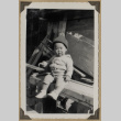 Baby Kunikazu sitting by himself (ddr-densho-542-461)