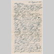 Letter from Alvin Uchiyama to Kathleen Koga Uchiyama (ddr-densho-406-157)