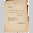 Letter to Sally (Fujii) Domoto from War Relocation Authority approving her Leave Assistance Grant (ddr-densho-329-1028)