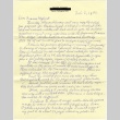 Letter to Frances Haglund from George L. Townsend (ddr-densho-275-40)