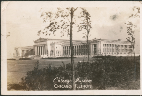 Postcard of Chicago Museum (ddr-densho-316-413)