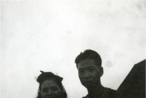 Japanese army nurse and Nisei soldier (ddr-densho-179-139)