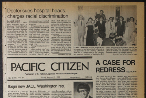 Pacific Citizen Vol. 87 No. 2006 (August 18, 1978) (ddr-pc-50-33)