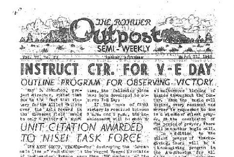 Rohwer Outpost Vol. VI No. 28 (March 31, 1945) (ddr-densho-143-257)