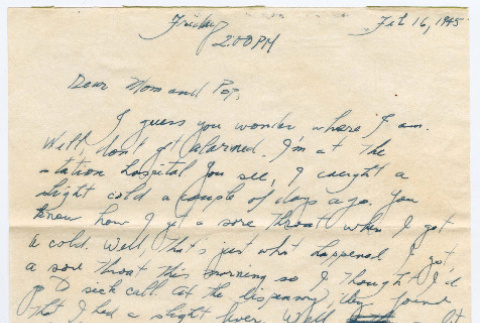 Letter from Tadashi Ishida to Mr. & Mrs. Y Ishida (ddr-densho-535-136)