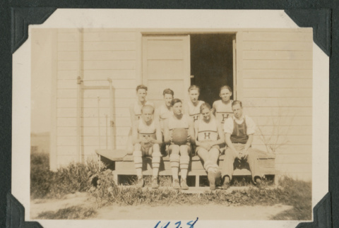 Basketball team (ddr-densho-378-506)