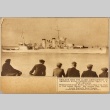 Clipping photo of men watching the USS New Orleans enter Portsmouth Harbour (ddr-njpa-13-110)