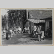 Group doing crossover toe touches (ddr-densho-433-709)