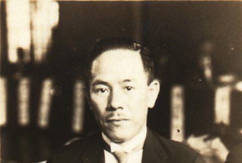 Man seated in a chair (ddr-njpa-4-2105)