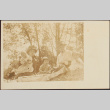 Two women and three children on a picnic (ddr-densho-278-215)
