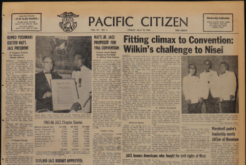 Pacific Citizen, Vol. 59, Vol. 2 (July 10, 1964) (ddr-pc-36-28)